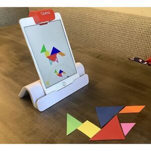 Osmo Base for iPad + Tangram Game Kit Complete Educational STEM Toy